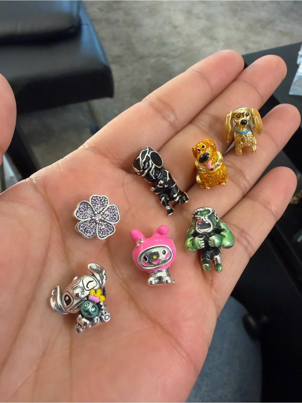 Small Pets Decorative Enamel Charms - Assorted Colors